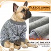 2 Pieces Dog Sweaters for Small Dogs Fall Dog Clothes