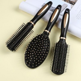 Household Hair Brush and Comb Hair Comb Flat Brush 5ea