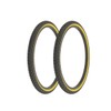 ALTALINE Bicycle 24" x 1.75" Black/Gum Side Wall 2 Tires