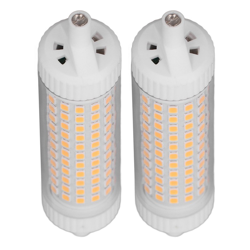 2Pcs R7S LED Light Bulb 118mm Dimmable 15W 154 LEDs