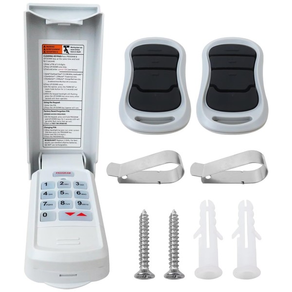 New Universal Garage Door Keypad for Genie GK-R & 37332R,