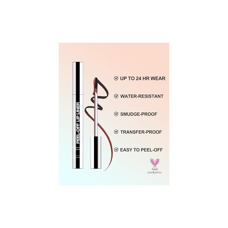 Erinde Delineador de Labios Peel off, Tinte Labial Peel off