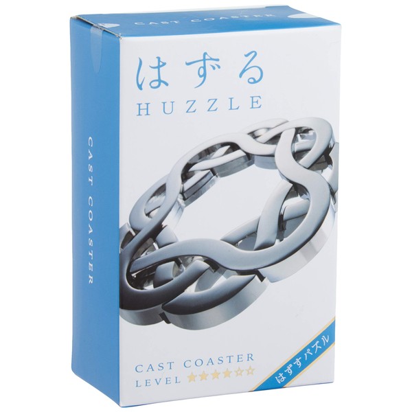 Hanayama The Order cast Coaster 4 Difficulty Levels