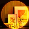 LED Sun Sunset Rainbow Projector Atmosphere USB Night Light Lamp