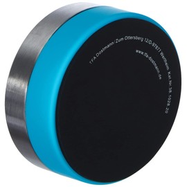 TFA Dostmann Puck Küchentimer, Eieruhr magnetisch, Timer, mit Restzeit-Anzeige, 0-60 Minuten, türkis, 38.1028.20,L 79 x B 32 x H 79 mm