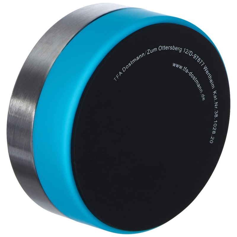 TFA Dostmann Puck Küchentimer, Eieruhr magnetisch, Timer, mit Restzeit-Anzeige, 0-60