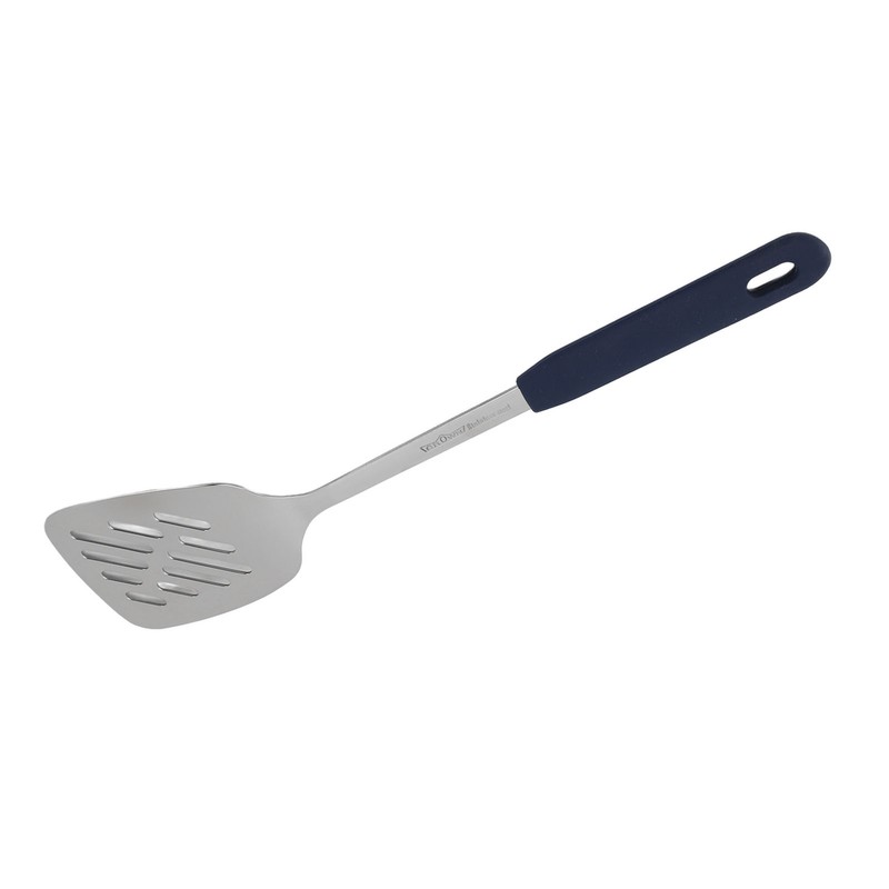 Cooking Spoon Rustproof Smoothly 304 Stainless Steel Spatula Skid Resistant
