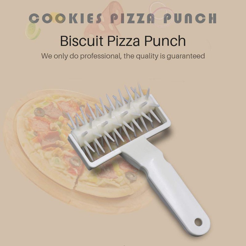 Calayu Rolling Pin Pizza Bread Needle Stitch Roll Pastry Roller