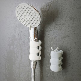 Shower stand Shower fixing holder Adsorption type octopus sucker Shower fixing holder LMCF-0046 White 5ea