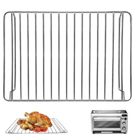 GWYSY Countertop Toaster Oven Accessories for Hamilton Beach Convection Oven, 12.6×9 IN Food Grade Stainless Steel Toaster Oven Accessories Wire Rack, Dishwasher Safe