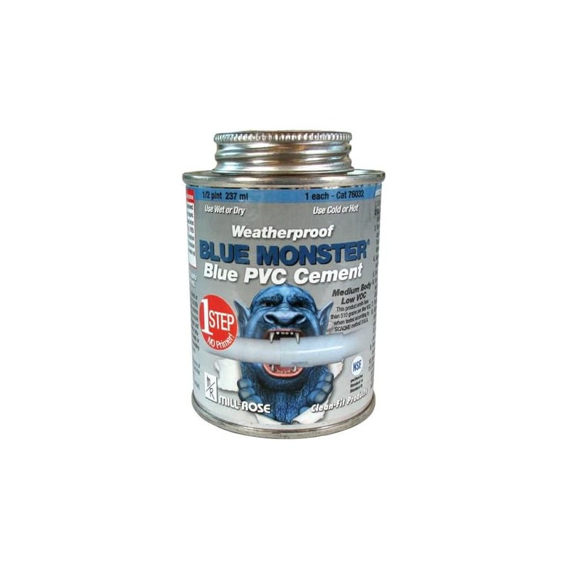 Millrose 76031contact-cementsPVC Cement Fast Set, one-Step Cement, no Primer Required,