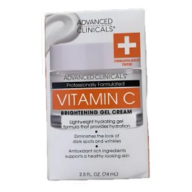 Advanced Clinicals Gel De Crema Facial Con Vitamina C