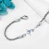 ONEFINITY Butterfly Cross Bracelet 925 Sterling Silver Butterfly Jewelry Gifts