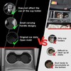 Auovo Center Console Mats Compatible with Grand Cherokee L Accessories