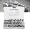 Nikou Hex Nuts, 360 Pieces Stainless Steel Nuts with High