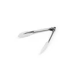 Fox Run Locking Tongs, 9", Silver