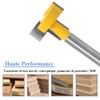 Mesee T-Track Router Bit for Router with Groove 8mm Shank