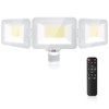 MEIKEE 100W Motion Sensor Lights Outdoor, 9600lm 6500K LED Sensor