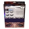 Nude Kit 12 Pares Pestañas Postizas 3d Nude