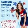 4th of July Freckles Face Tattoos (36 Pcs) or 250th
