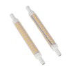 2Pcs R7S 98LED Bulb Double Ended 118mm Dimmable Flood Light
