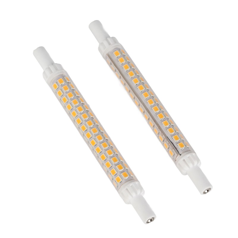 2Pcs R7S 98LED Bulb Double Ended 118mm Dimmable Flood Light