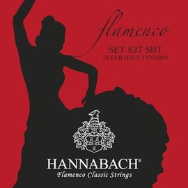 Hannabach classical guitar strings Flamenco Series 827 Super High Tension set Made in Germany - 827SHT
