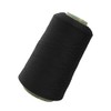 SHINEOFI Overlocking Polyester Sewing Thread Cord Black Durable Machine Thread
