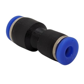 10 x Lumonic I PU Hose Connector Reduction I 6 mm -> 4 mm I Straight I Quick Release I Compressed Air Reduction I Hose Reduction I Pneumatics &