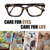 nafengldf TR90 Oversized Square Reading Glasses Blue Light Blocking Glasses