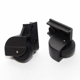 Pelican 1510 / 1560 Replacement Wheel housings(Left & Right) & 2 Wheels