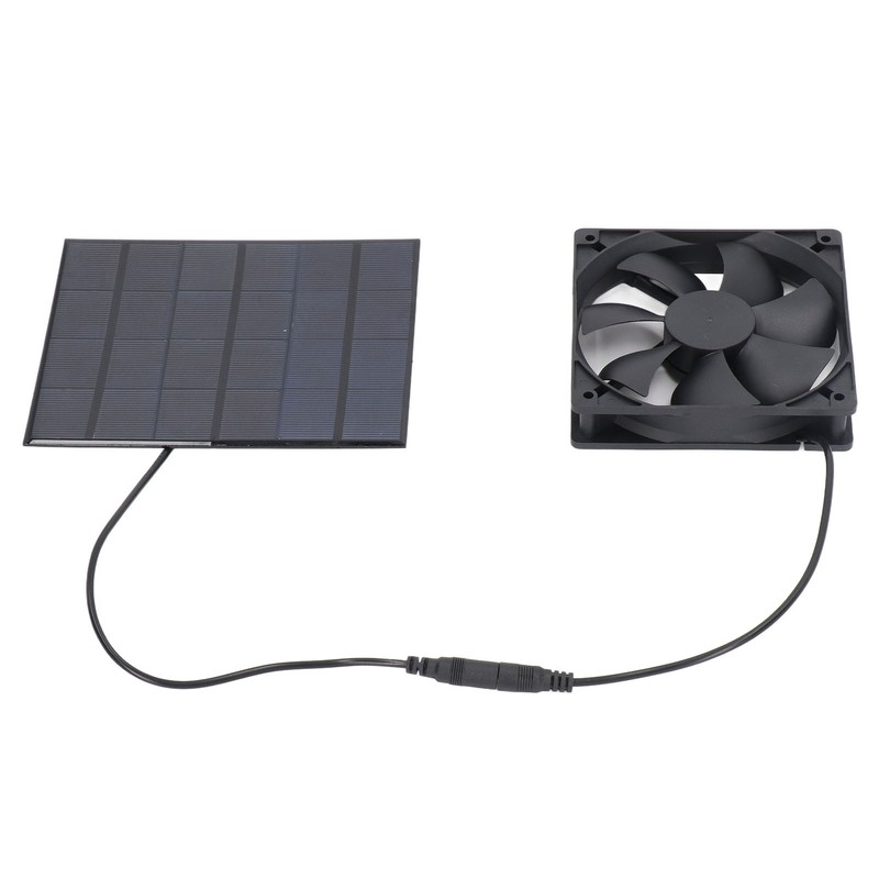 Solar Panel Powered Fan Portable 3.5W 6V Solar Exhaust Fan