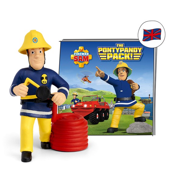 tonies Audio Character for Toniebox, Fireman Sam - The Pontypandy Pack!, Audio Book Story Collection for Children for Use with Toniebox Music Player (Sold Separately)