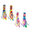 FUNOMOCYA Outdoor Windsock Flag Set Festival Decorations Tie Dye Windsocks