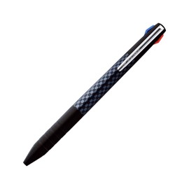 Mitsubishi Pencil SXE3JSS05.24 Tri-Color Ballpoint Pen, Jetstream Slim Compact 0.5, Black, Easy to Write