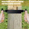 SENONAPO 2 Pcs Draw Shave Knife Set 8 Inch Bark