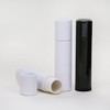 5 mL White Kraft Paperboard Lip Balm/Salve/Cosmetic/Lotion Tubes (25)