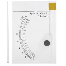 Accurate Sea Hydrometer Saltwater Salinity Meter Specific Gravity Test for Aquarium Fish Tank(HD T H008 )
