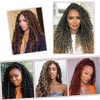 Vemet Goddess Locs Crochet Hair 12 Inch 9 Packs Synthetic