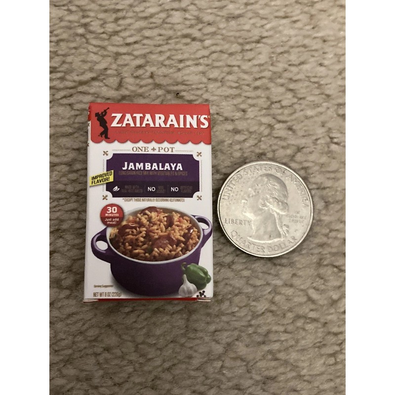 NEW WAVE 2!! Zatarain’s Jambalaya ZURU Mini Brands Series 2