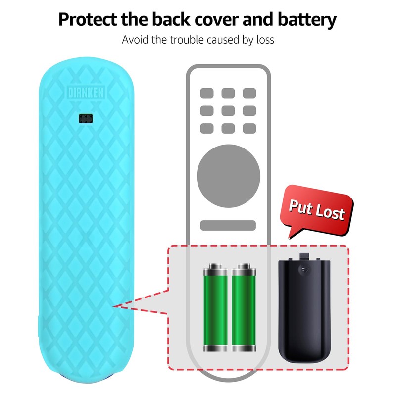 ZWP Silicone Protective Case for Xumo Smart TV Remote, for