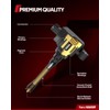 Torchbeam Set of 4 UF575 Ignition Coils Packs and Iridium