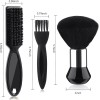 Patelai 3 Pieces Neck Duster Brush Barber Hair Blade Clipper