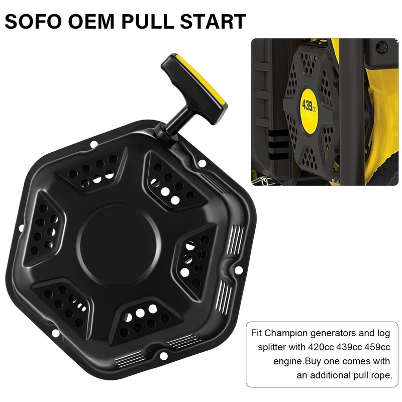 Original Pull Start Assembly for Champion 389cc 420cc 439cc 459cc