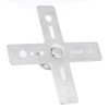 uxcell Cross Design Base Metal Ceiling Fan Fixture Mount Hook