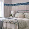 IOHEFY Blue Abstract Wallpaper Border 196x4 Inch Peel and Stick