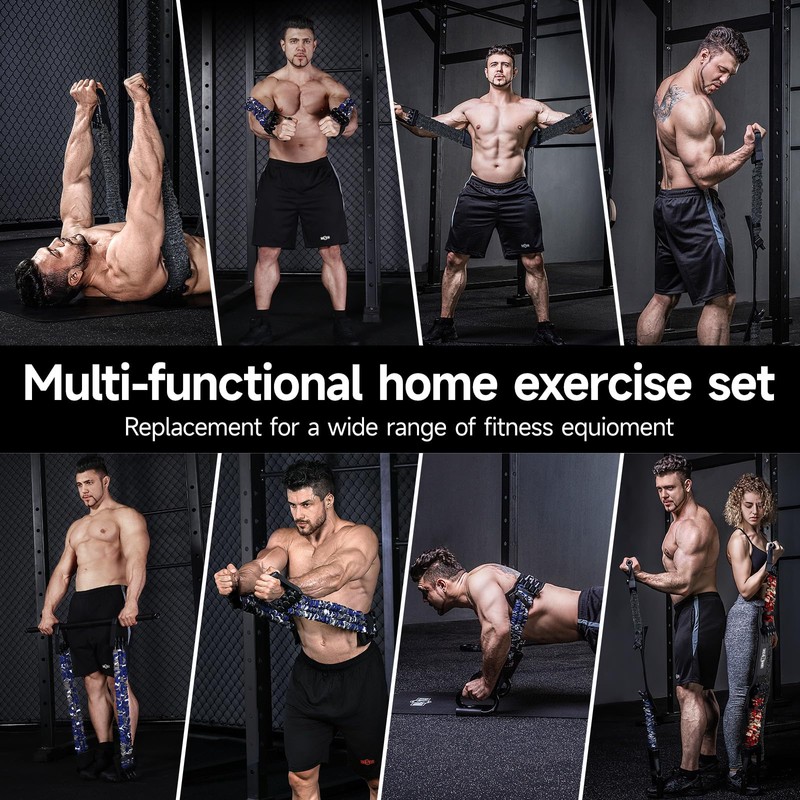 Innstar Multi-Function Resistance Bands for Working Out, Push Up Exercise