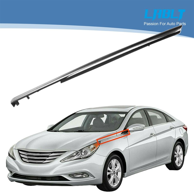 LABLT Left Driver Side Fender Garnish Chrome Molding Trim Replacement
