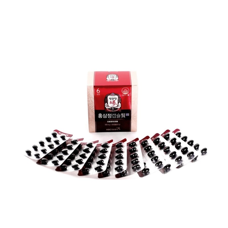 Jeonggwanjang CheongKwanJang 6-year-old red ginseng extract current capsule 500mg 100