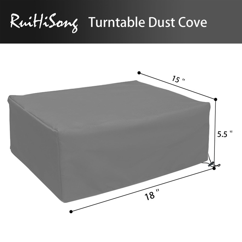 Turntable Dust Cover,Record Player Turntable Cover,Suitable for Most Models of